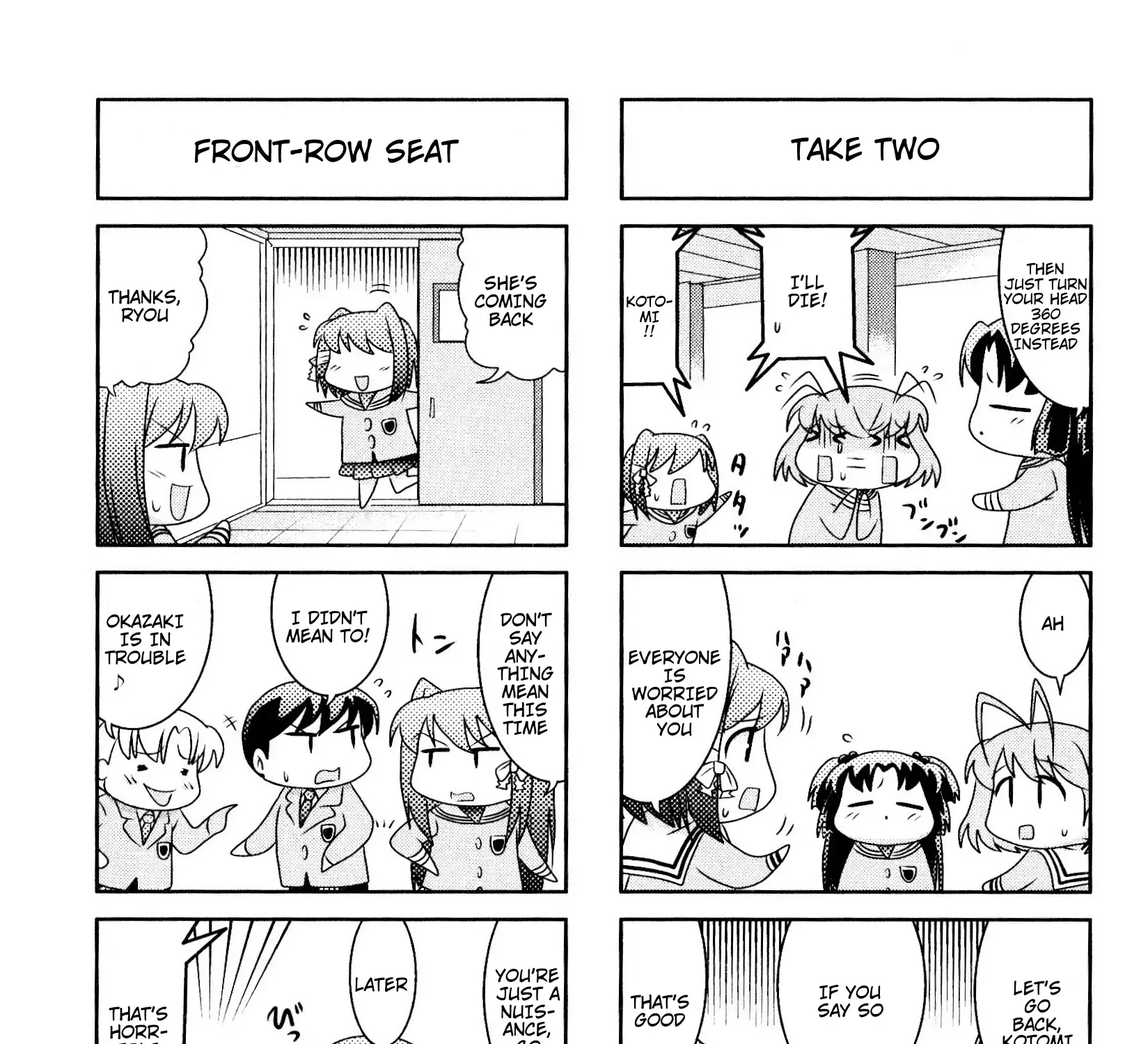 Magi-Cu 4-Koma: Clannad Chapter 36 page 9 - MangaKakalot