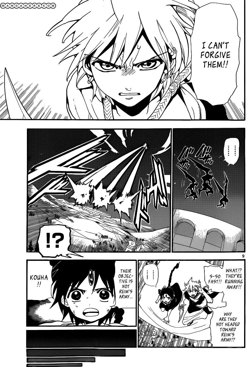 Magi - Labyrinth Of Magic Chapter 180 page 10 - MangaKakalot