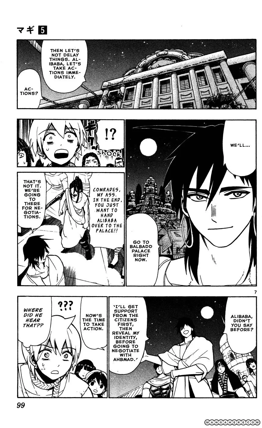 Magi - Labyrinth Of Magic Chapter 43 page 6 - MangaKakalot