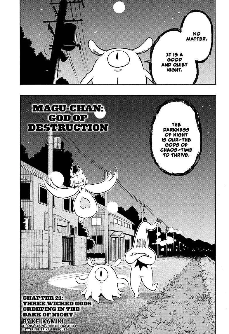 Magu-chan: God of Destruction Chapter 21 page 3 - MangaNato