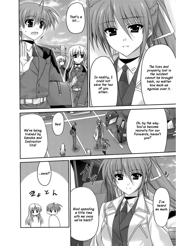 Mahou Senki Lyrical Nanoha Force Chapter 20 page 20 - MangaNato