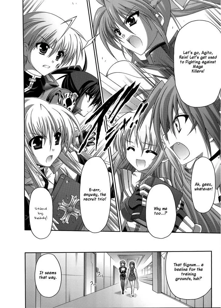 Mahou Senki Lyrical Nanoha Force Chapter 20 page 22 - MangaNato