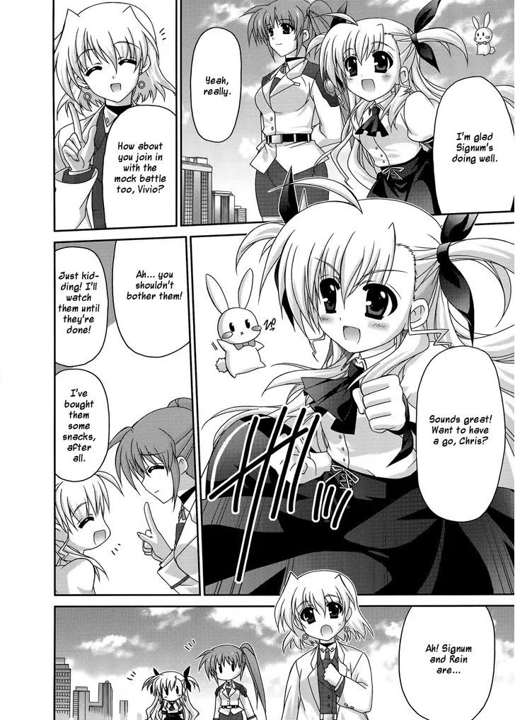 Mahou Senki Lyrical Nanoha Force Chapter 20 page 26 - MangaNato