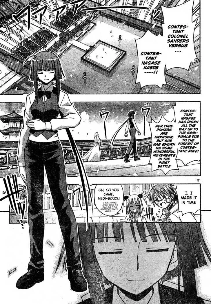 Mahou Sensei Negima! Chapter 110 page 18 - MangaNato