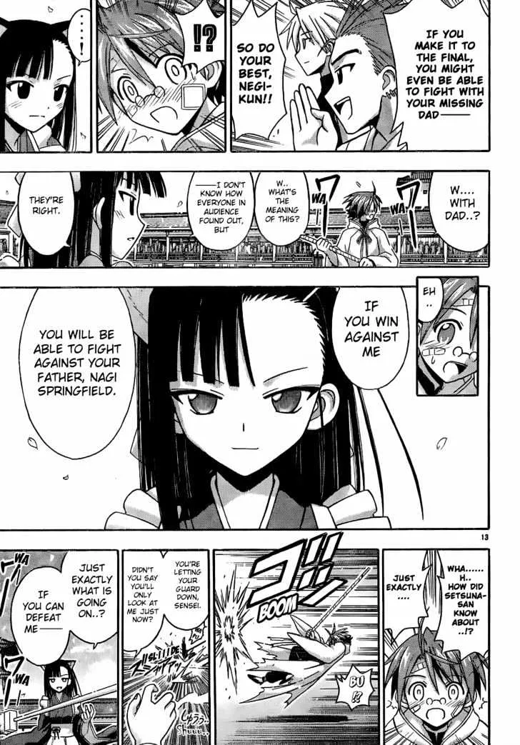 Mahou Sensei Negima! Chapter 115 page 14 - MangaNato