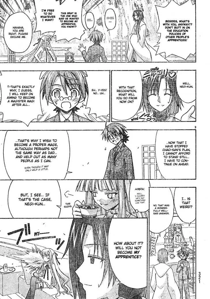 Mahou Sensei Negima! Chapter 163 page 9 - MangaNato