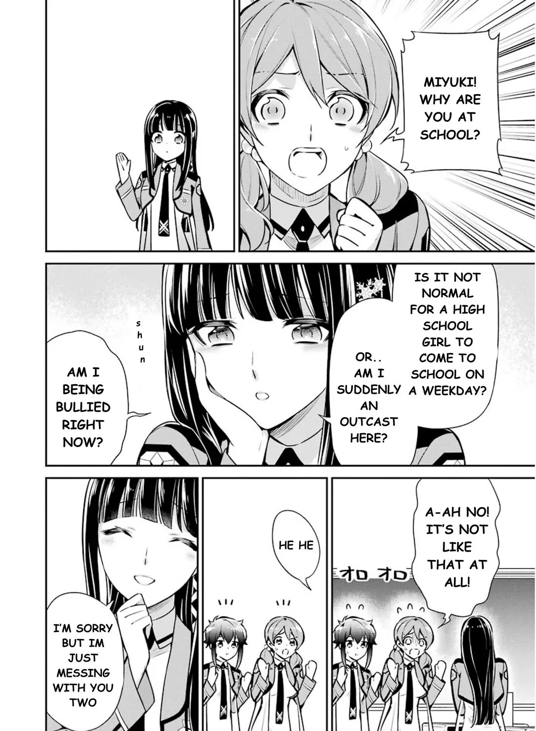 Mahouka Koukou No Rettousei - Shizoku Kaigi-Hen Chapter 9 page 25 - MangaNato