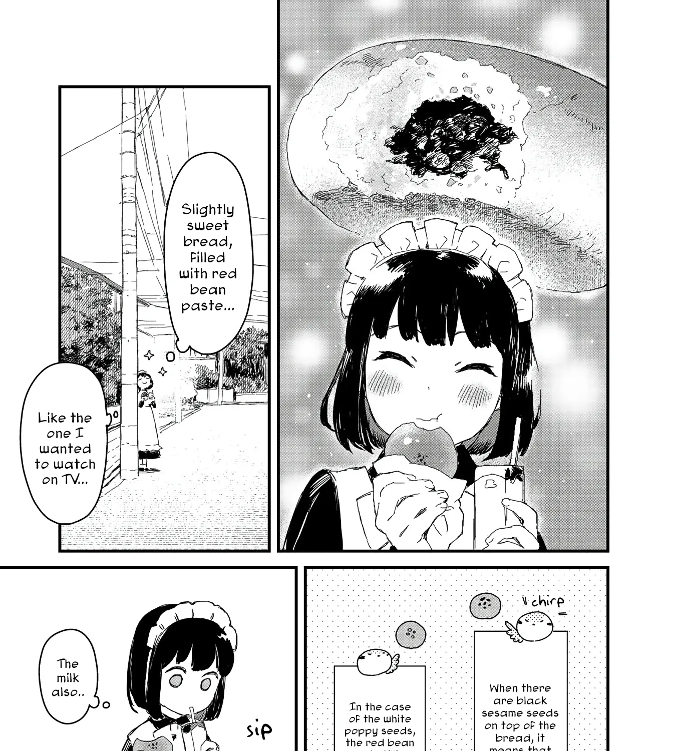 Maid-san wa Taberu Dake Chapter 18 page 13 - MangaNato