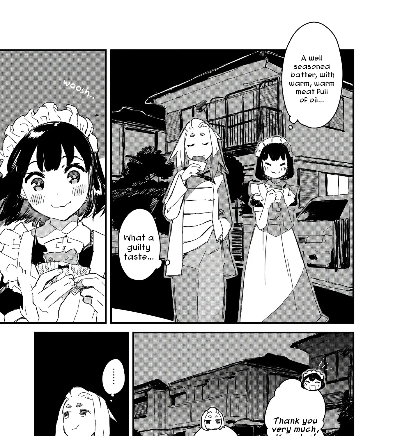 Maid-san wa Taberu Dake Chapter 20 page 21 - MangaNato