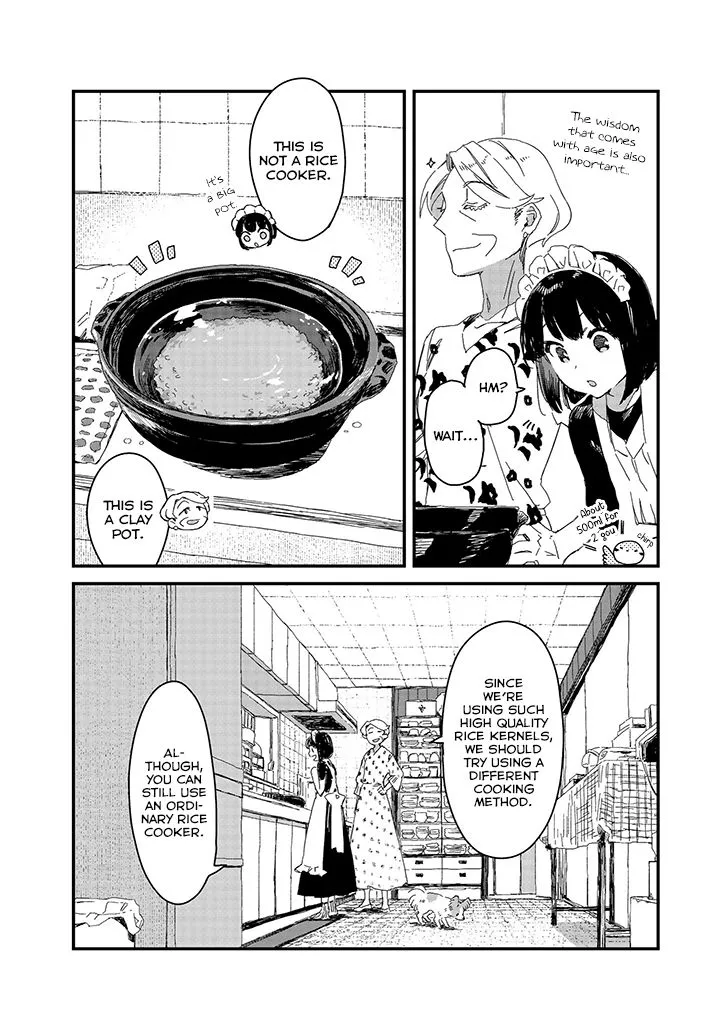 Maid-san wa Taberu Dake Chapter 32 page 7 - MangaNato