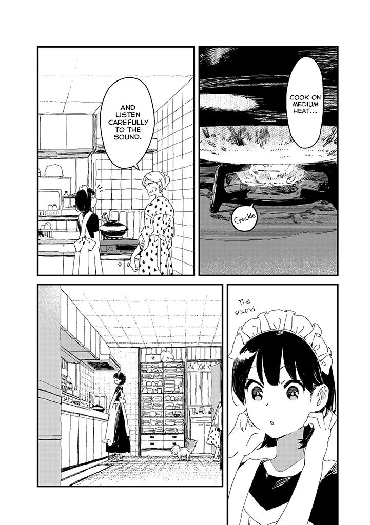 Maid-san wa Taberu Dake Chapter 32 page 9 - MangaNato