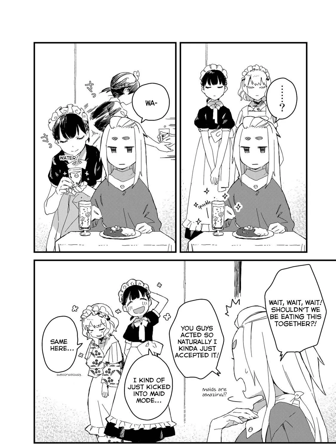 Maid-san wa Taberu Dake Chapter 36 page 20 - MangaNato