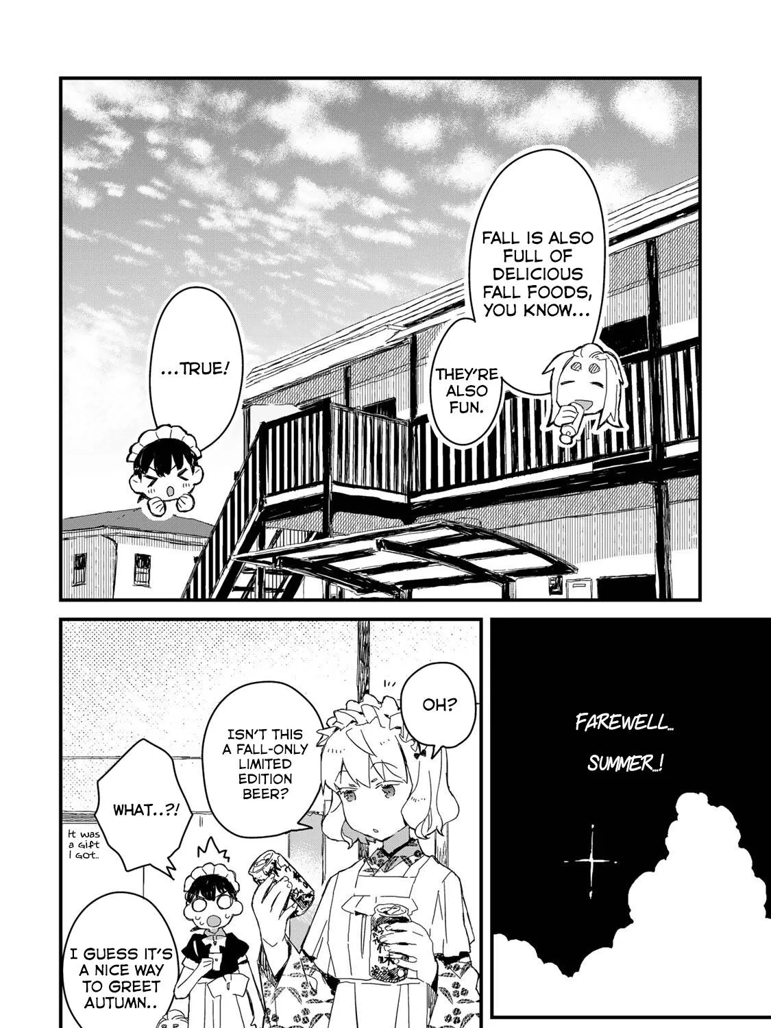 Maid-san wa Taberu Dake Chapter 36 page 24 - MangaNato