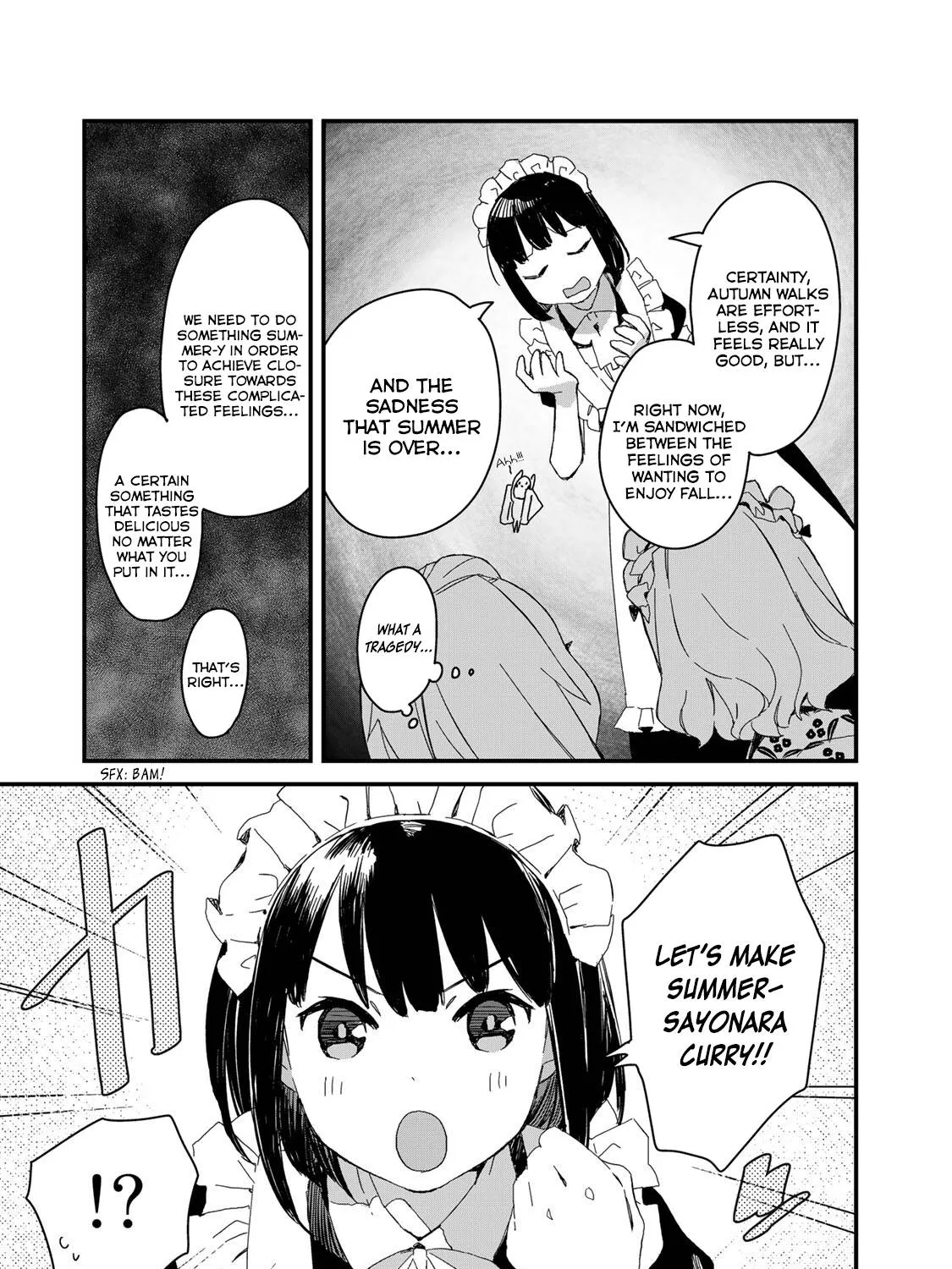 Maid-san wa Taberu Dake Chapter 36 page 10 - MangaNato