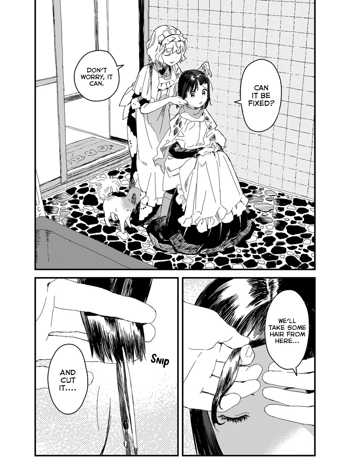 Maid-san wa Taberu Dake Chapter 39 page 16 - MangaNato