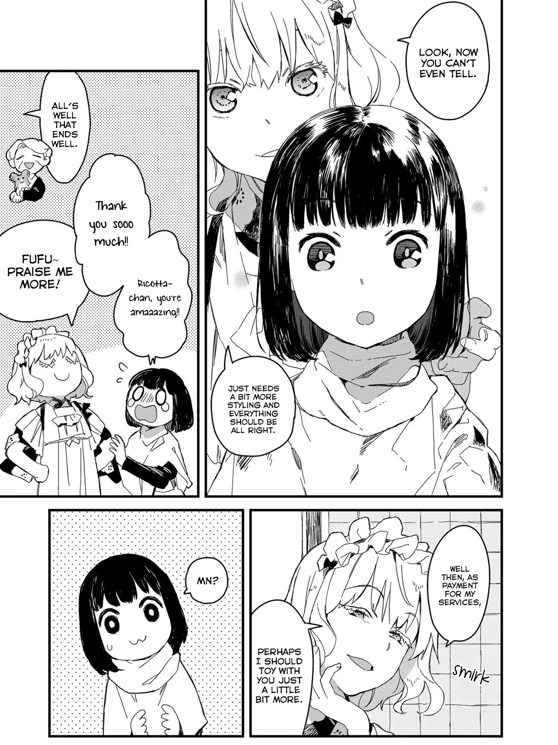 Maid-san wa Taberu Dake Chapter 39 page 18 - MangaNato