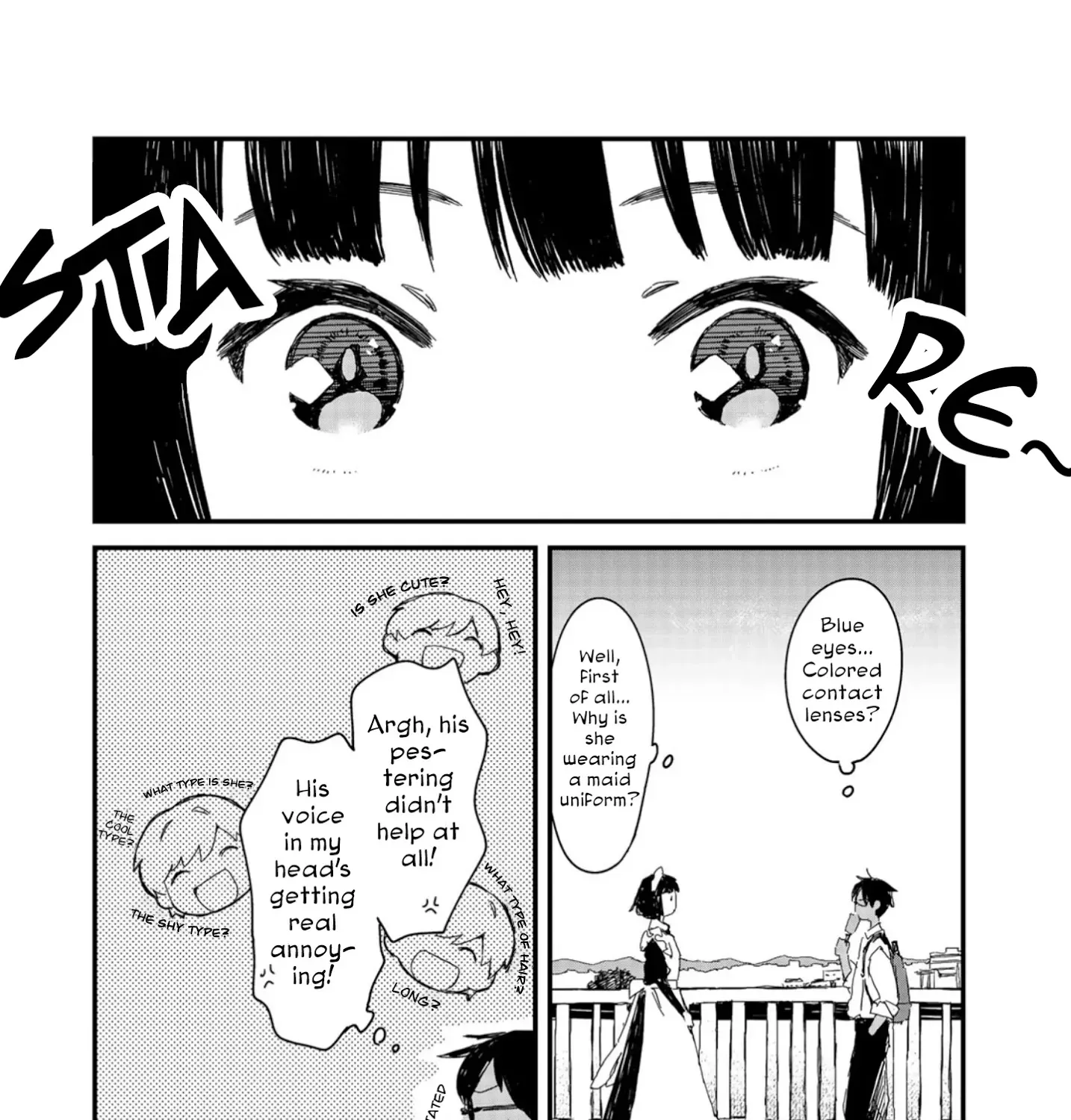 Maid-san wa Taberu Dake Chapter 4 page 9 - MangaNato