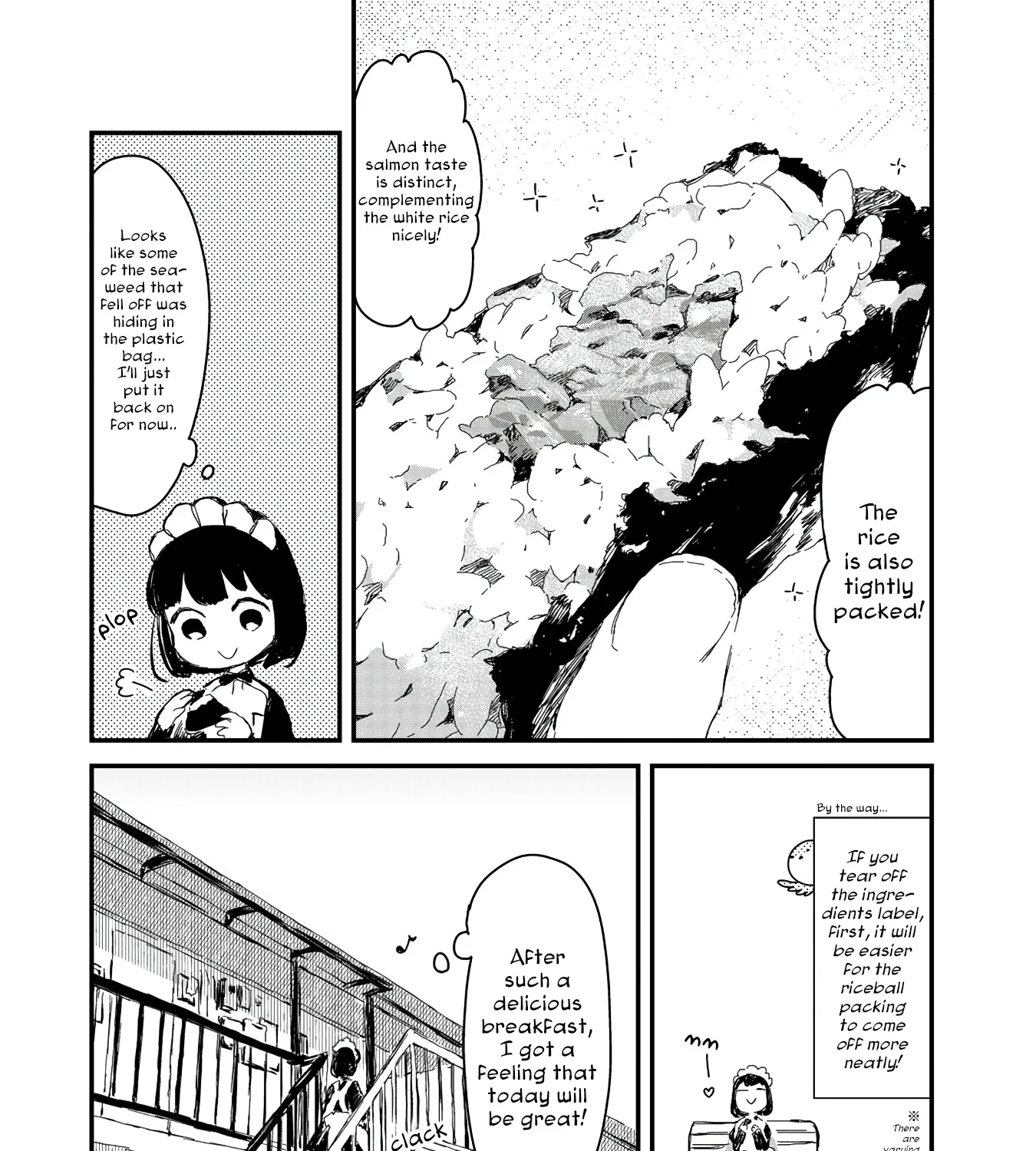 Maid-san wa Taberu Dake Chapter 5 page 13 - MangaNato