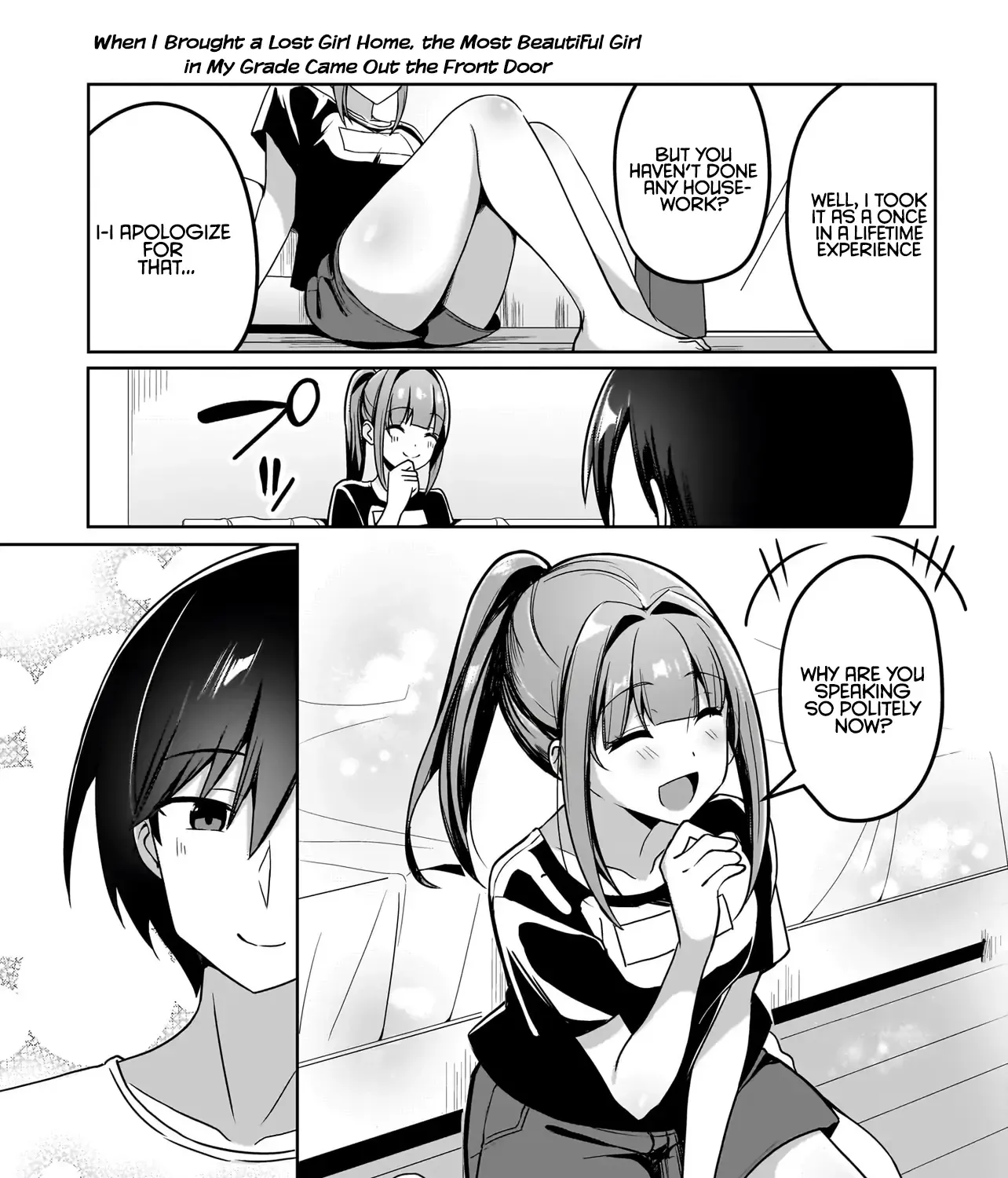 Maigo no Onnanoko o Ie Made Todoketara, Genkan kara Detekita no wa Gakunen Ichi no Bishoujo deshita - Page 8