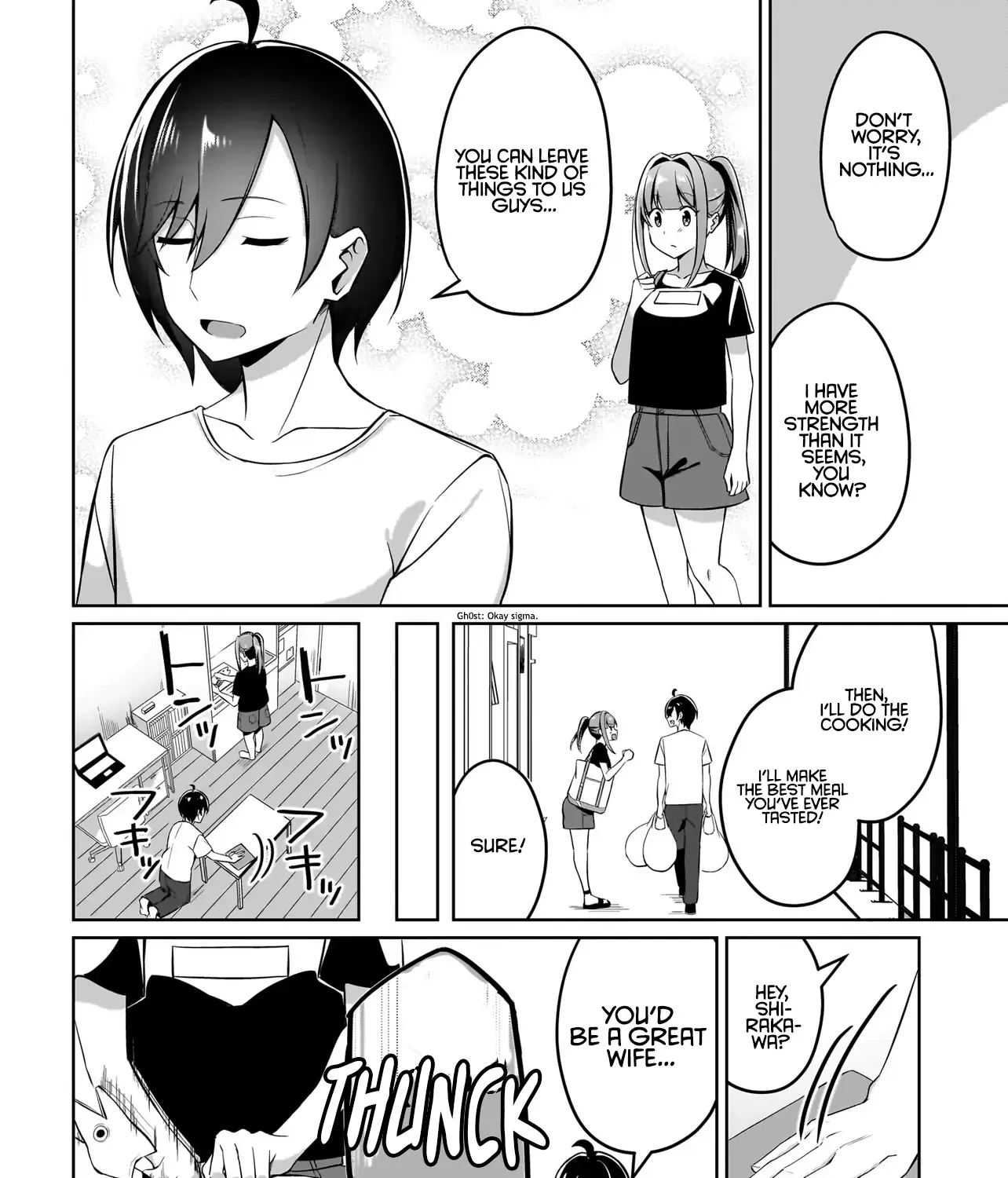 Maigo no Onnanoko o Ie Made Todoketara, Genkan kara Detekita no wa Gakunen Ichi no Bishoujo deshita Chapter 4 page 27 - MangaNato