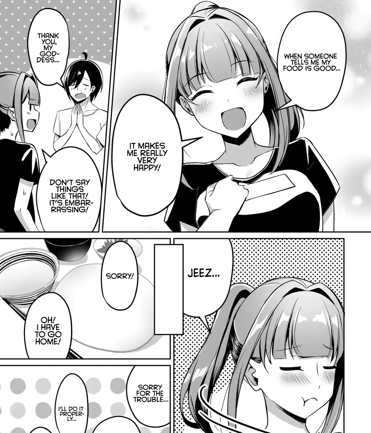 Maigo no Onnanoko o Ie Made Todoketara, Genkan kara Detekita no wa Gakunen Ichi no Bishoujo deshita Chapter 4 page 33 - MangaNato