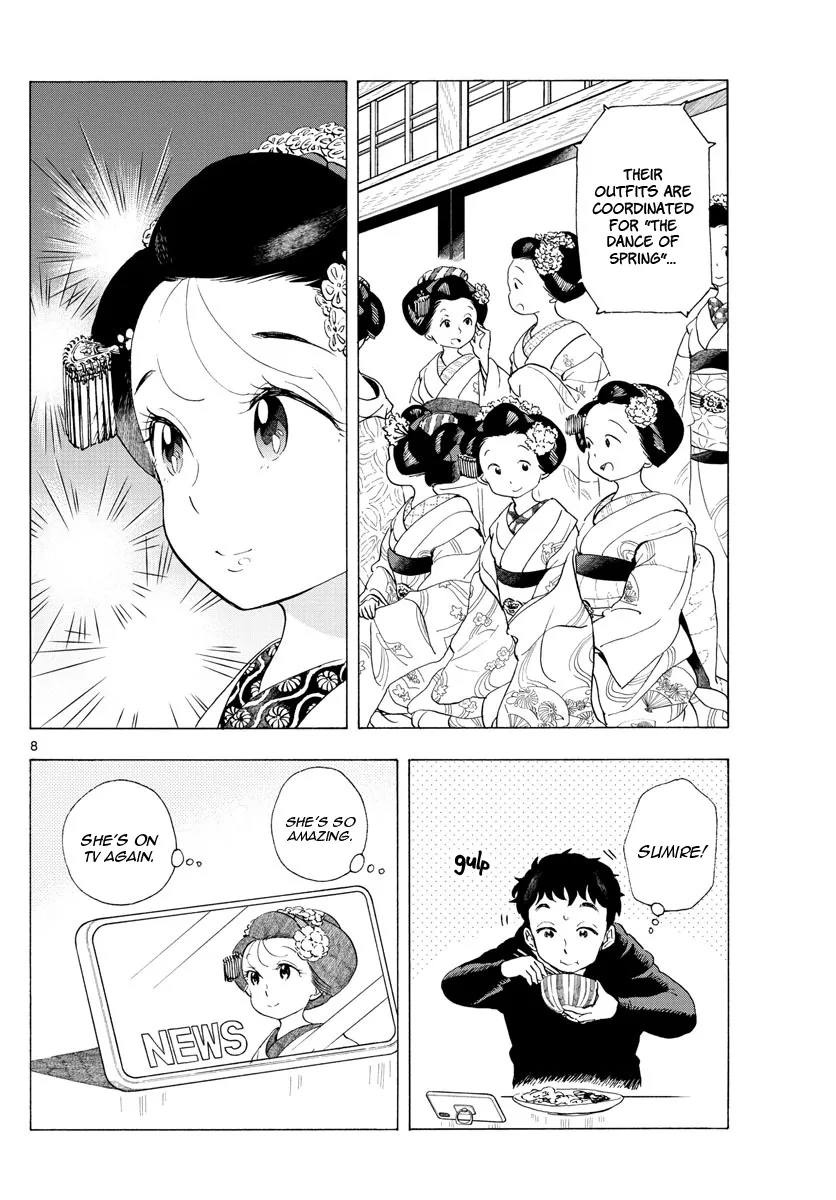 Maiko-San Chi No Makanai-San Chapter 190 page 8 - MangaKakalot