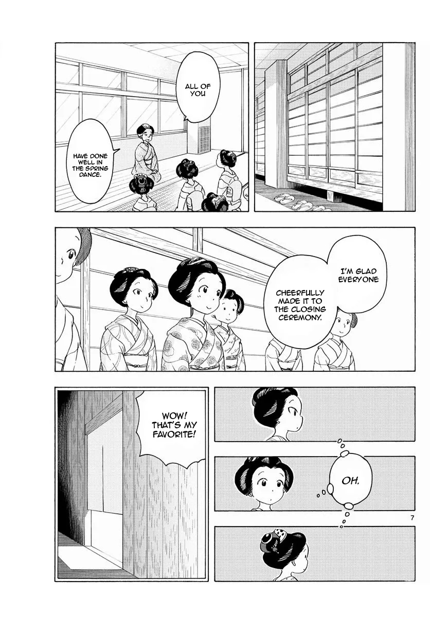 Maiko-San Chi No Makanai-San Chapter 206 page 7 - MangaKakalot