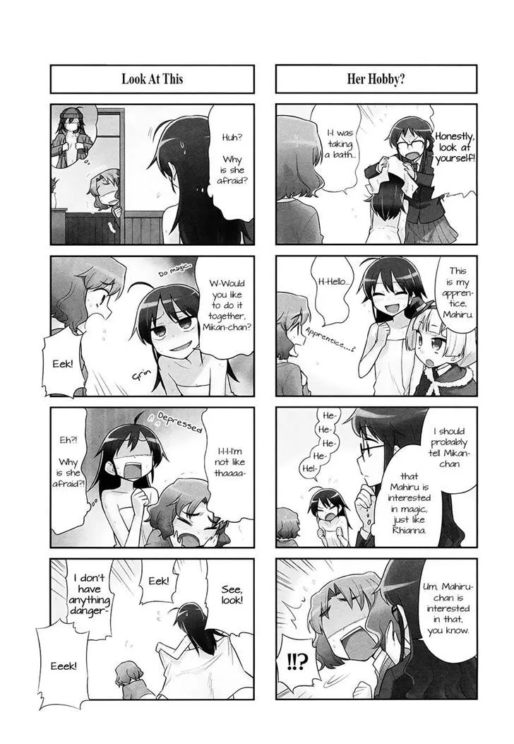 Majo to Houki to Kurobuchi Megane - Page 1