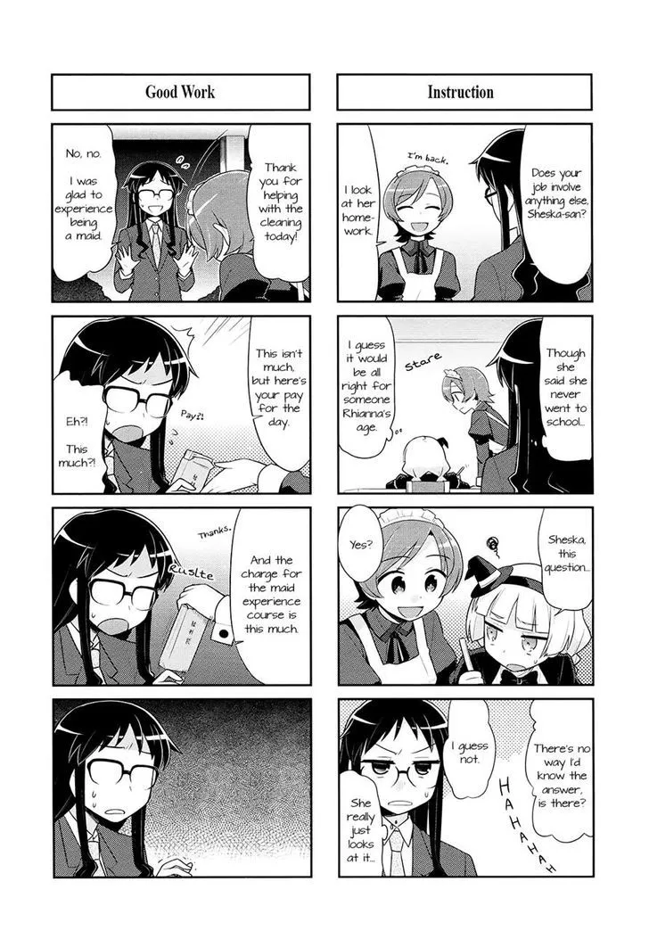 Majo to Houki to Kurobuchi Megane - Page 5