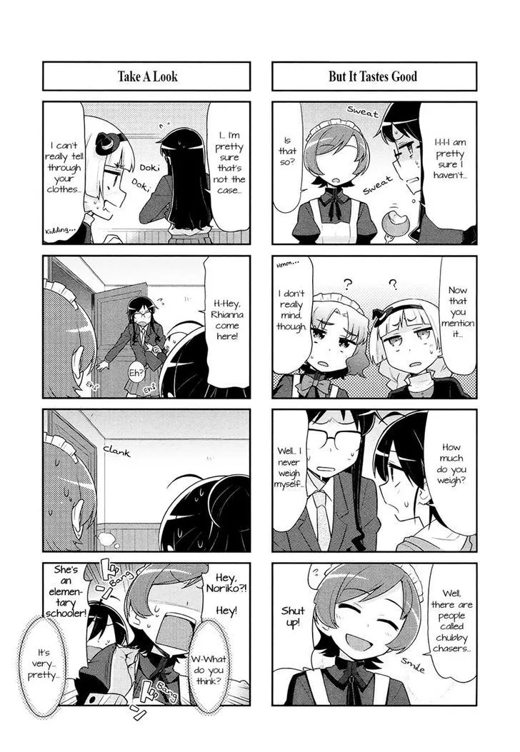 Majo to Houki to Kurobuchi Megane - Page 1