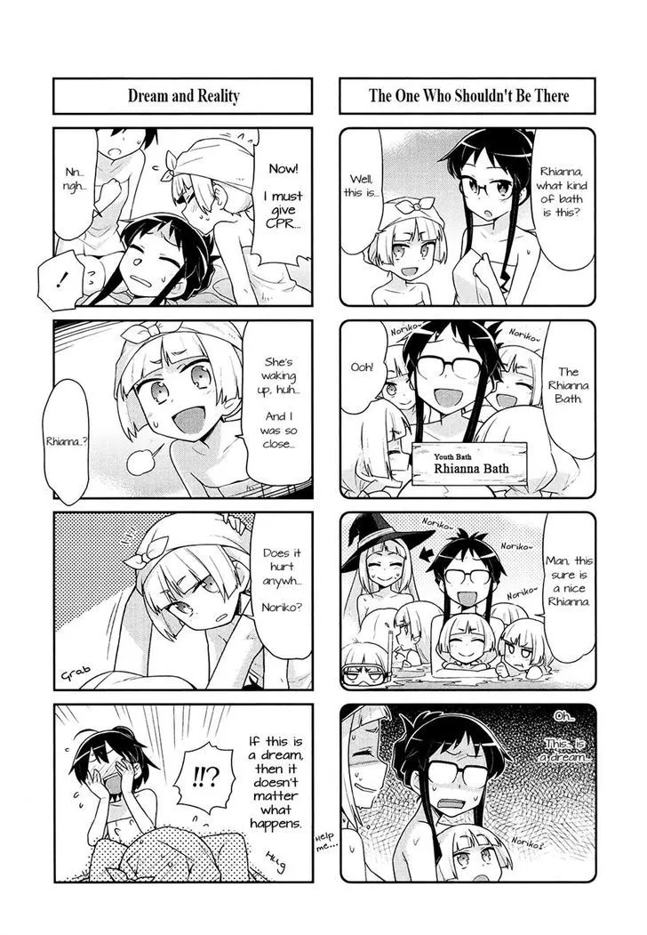 Majo to Houki to Kurobuchi Megane - Page 6