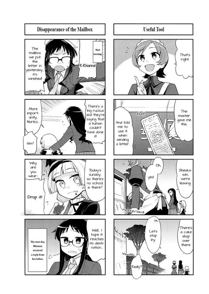 Majo to Houki to Kurobuchi Megane - Page 7