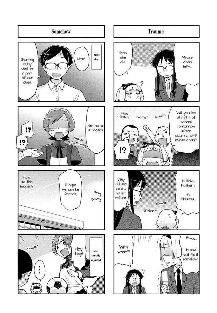 Majo to Houki to Kurobuchi Megane - Page 6