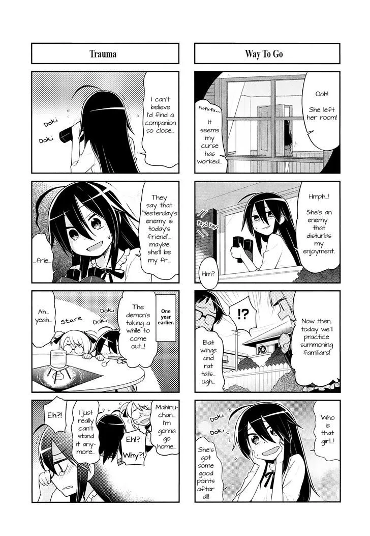 Majo to Houki to Kurobuchi Megane - Page 3