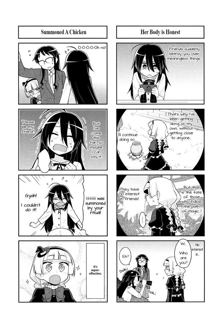 Majo to Houki to Kurobuchi Megane - Page 4