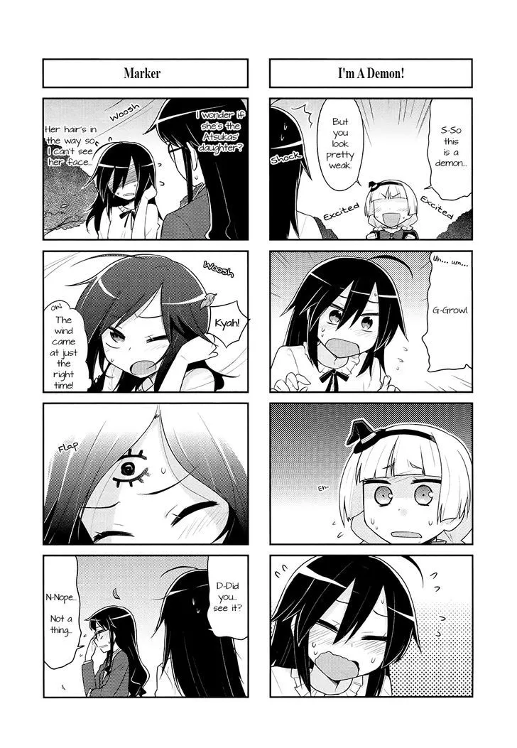 Majo to Houki to Kurobuchi Megane - Page 5