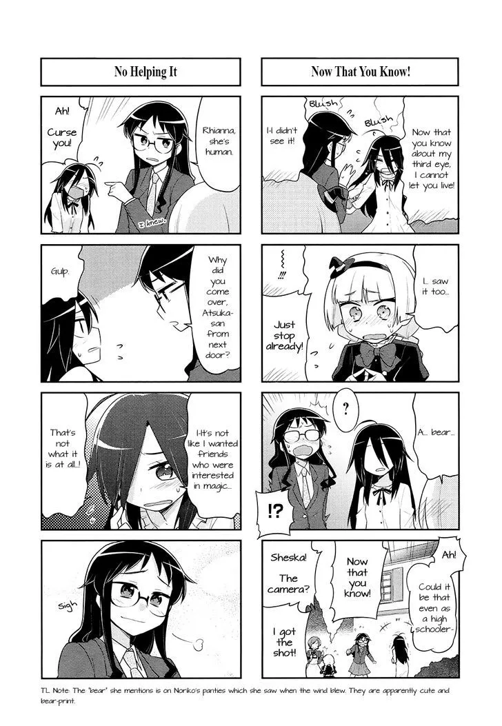 Majo to Houki to Kurobuchi Megane - Page 6