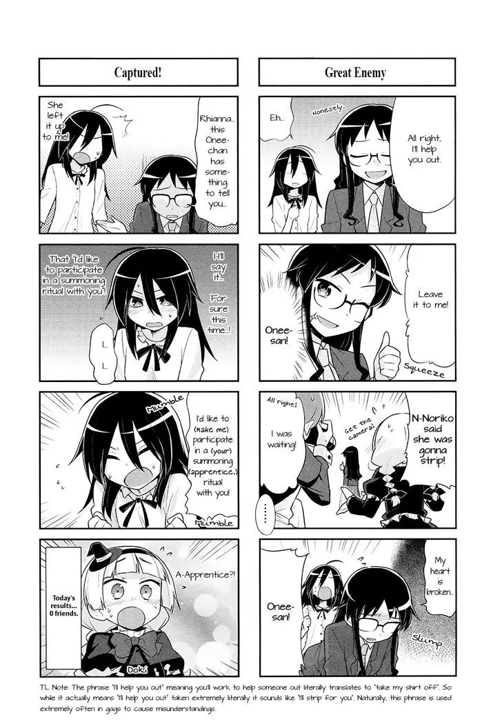 Majo to Houki to Kurobuchi Megane - Page 7