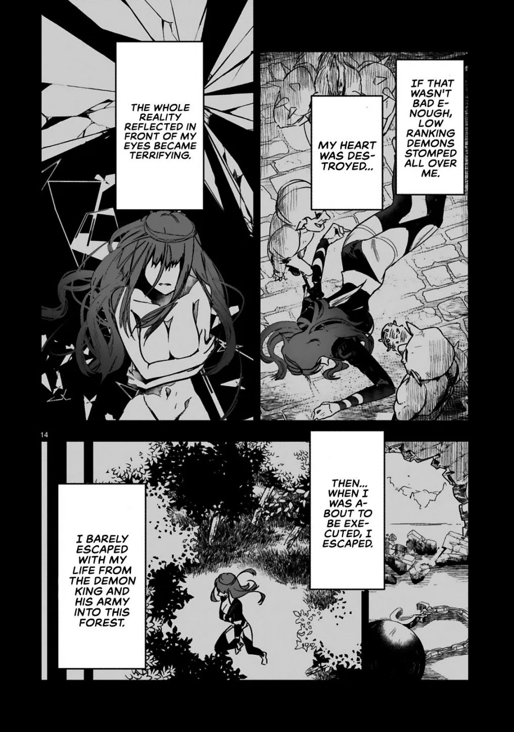 Maken Tsukai no Moto Shounen Hei wa, Moto Teki Kanbu no Onee-san to Issho ni Ikitai - Page 15