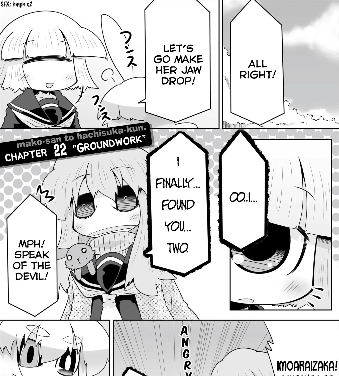 Mako-san to Hachisuka-kun. Chapter 22 page 1 - MangaKakalot