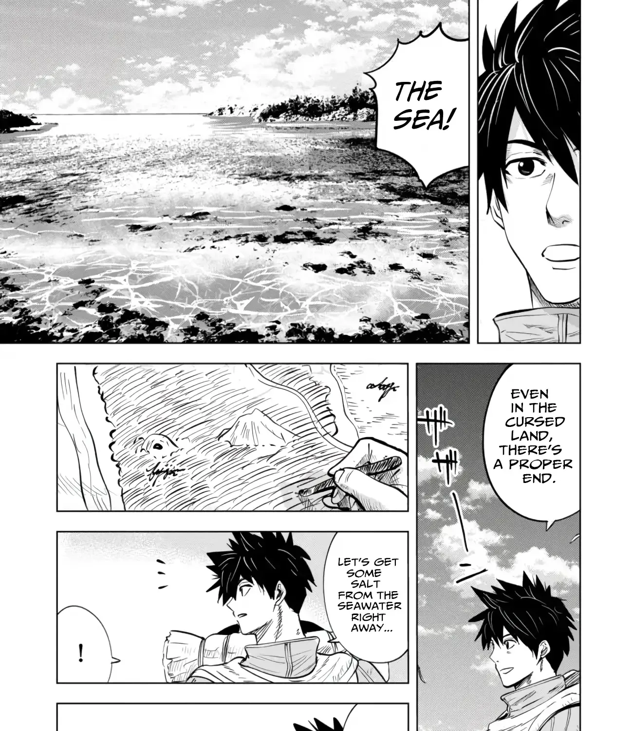 Makyou Seikatsu: Gakeppuchi Boukensha Ga Hikikomoru Ni Wa Hirosugiru Chapter 3.1 page 33 - MangaKakalot