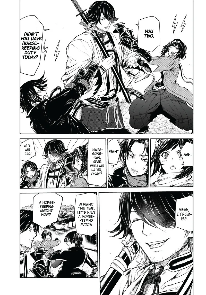 Manga Musical "Touken Ranbu" Bakumatsu Tenrouden - Page 34