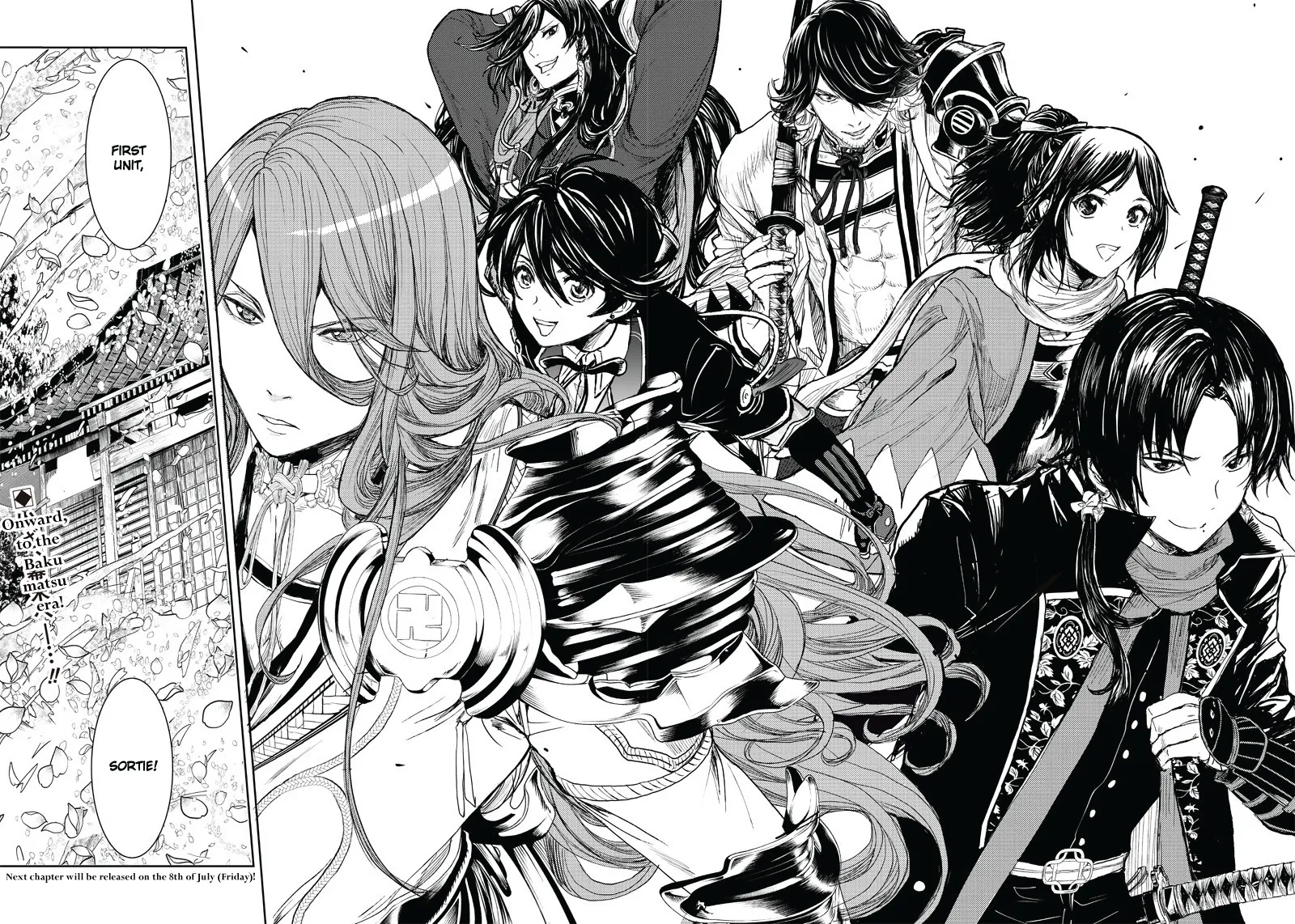 Manga Musical "Touken Ranbu" Bakumatsu Tenrouden - Page 60