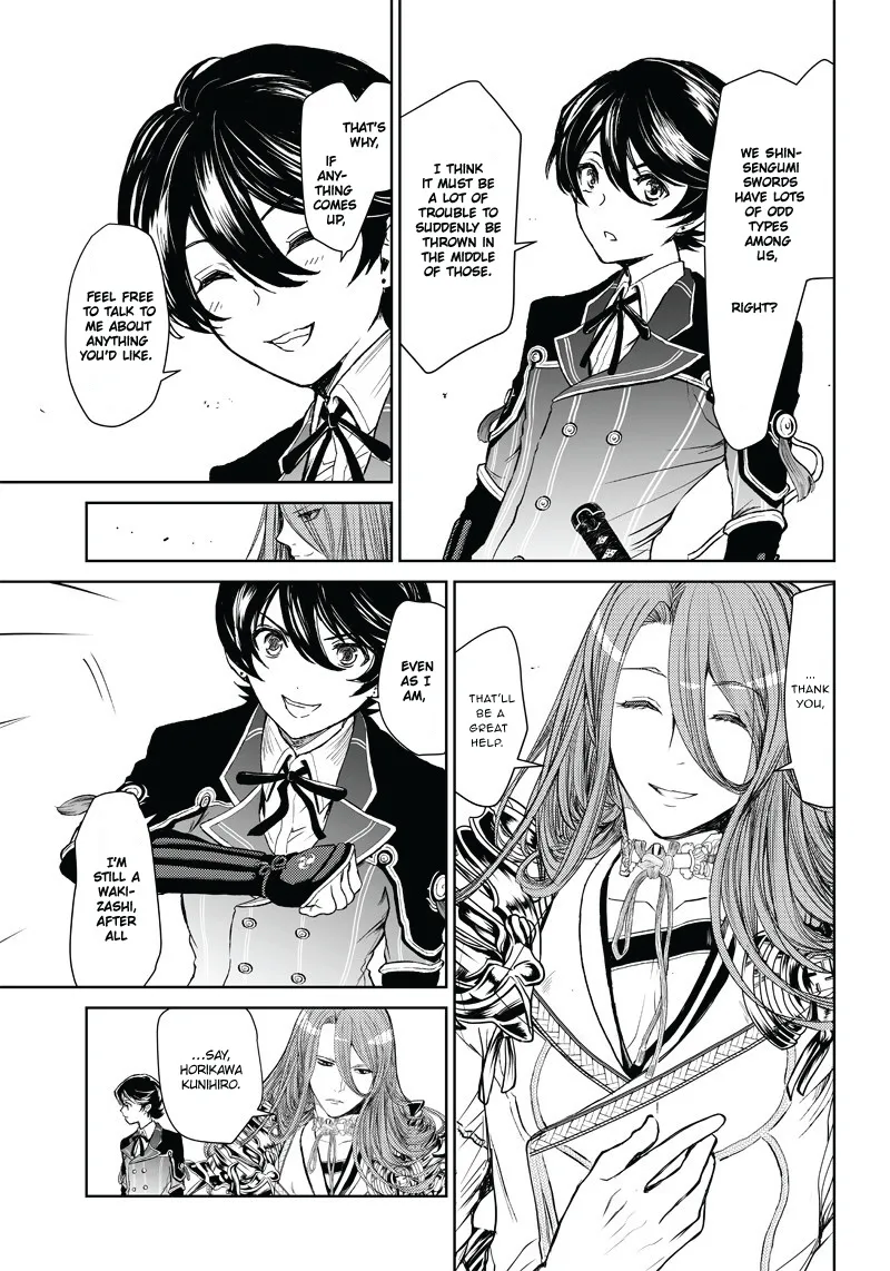 Manga Musical "Touken Ranbu" Bakumatsu Tenrouden - Page 35