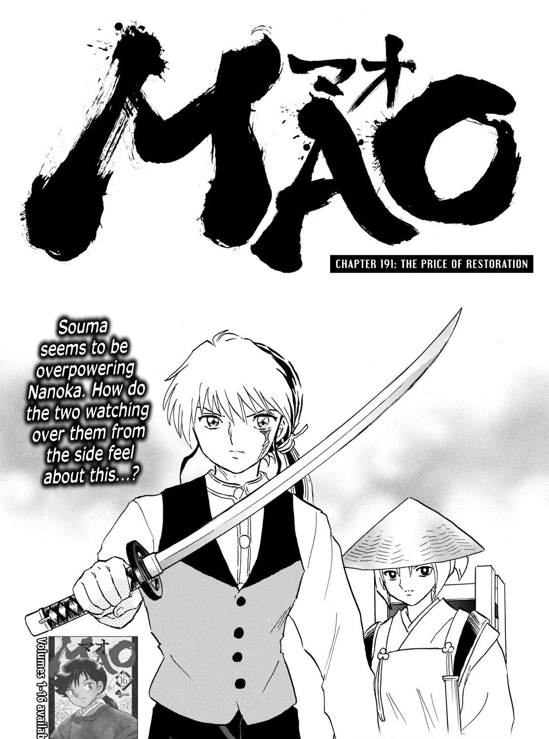 Mao Chapter 191 page 1 - MangaKakalot