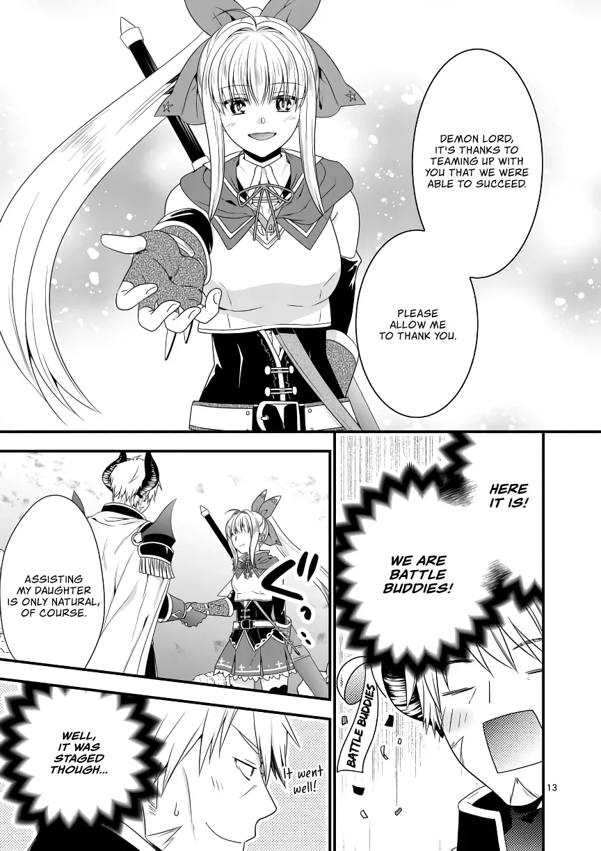 Maou Desu. Onna Yuusha No Hahaoya To Saikon Shita No De, Onna Yuusha Ga Giri No Musume Ni Narimashita. - Page 14