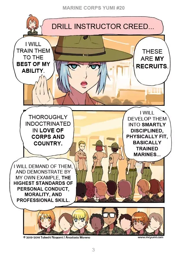 Marine Corps Yumi Chapter 20 page 3 - MangaKakalot