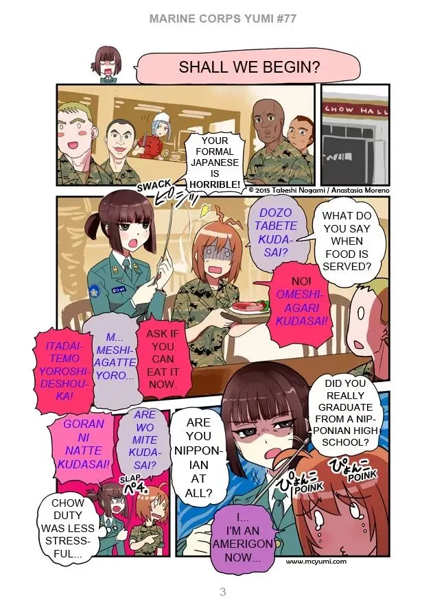 Marine Corps Yumi Chapter 77 page 3 - MangaKakalot