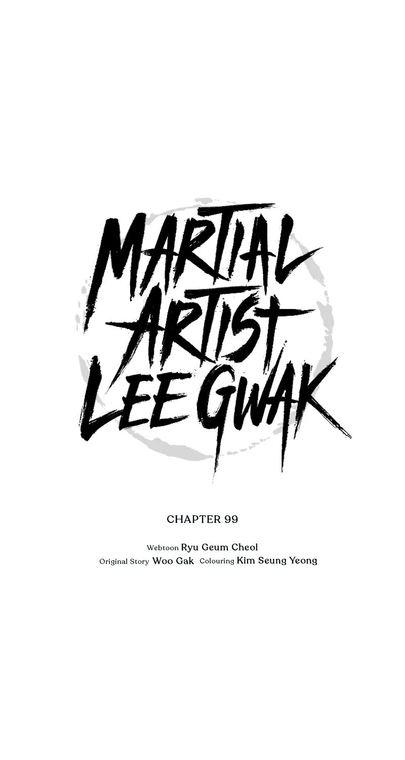 Martial Artist Lee Gwak Chapter 99 page 2 - MangaKakalot