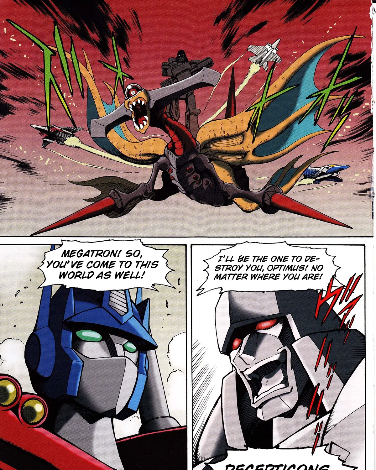 Mazinger Z Vs. Transformers Chapter 3 page 13 - MangaNato